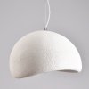 Dekoracyjna nowoczesna biała lampa wisząca designerski styl STONE DN426-600